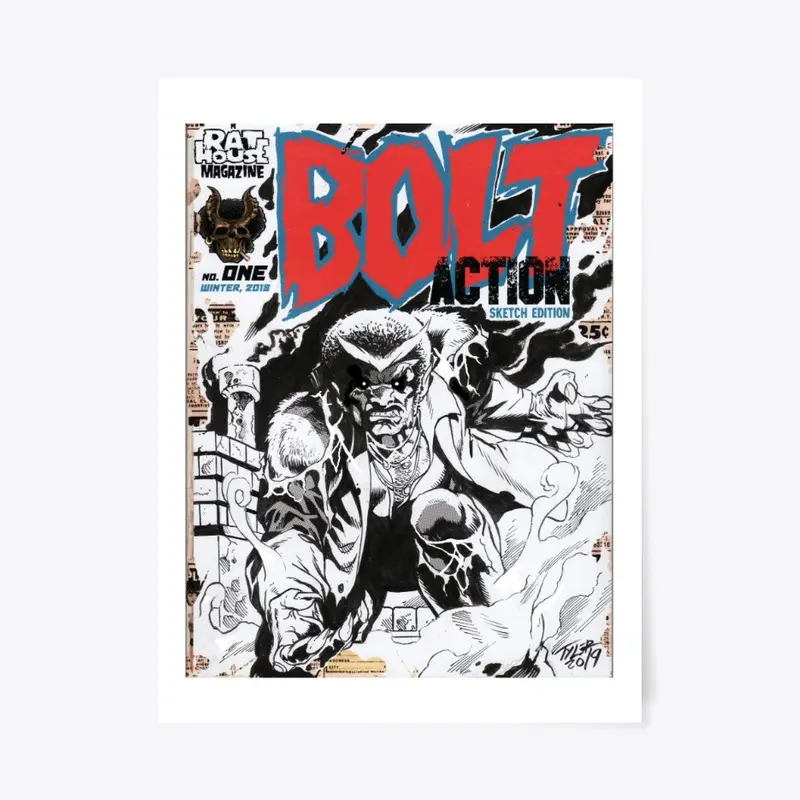 Bolt Pimp Wolf Poster
